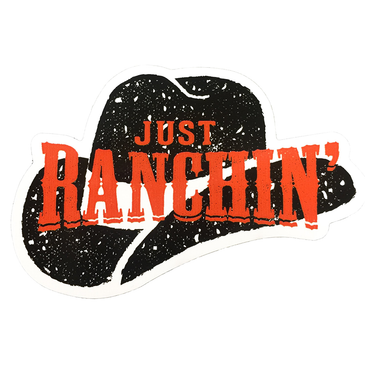 Just Ranchin' Decal